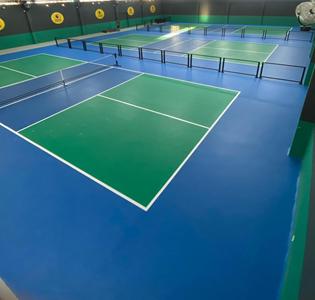 Lantai Vinyl Pickleball