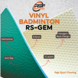 Karpet Badminton RS-Gemstone