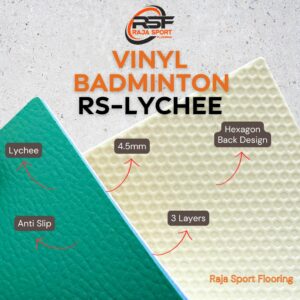 Karpet Badminton RS-Lychee