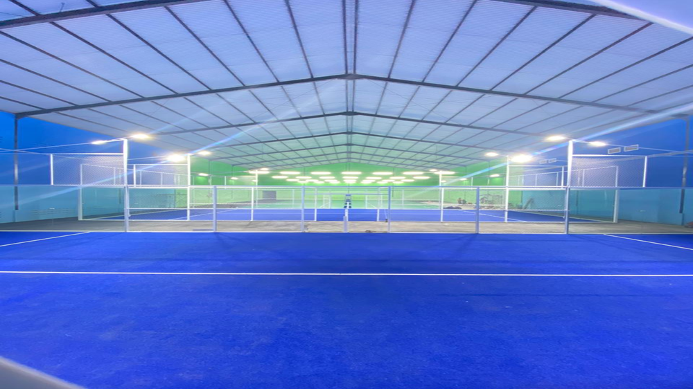 Rumput Padel Biru