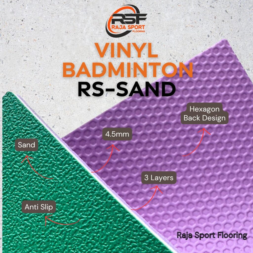 Karpet Badminton Type Sand