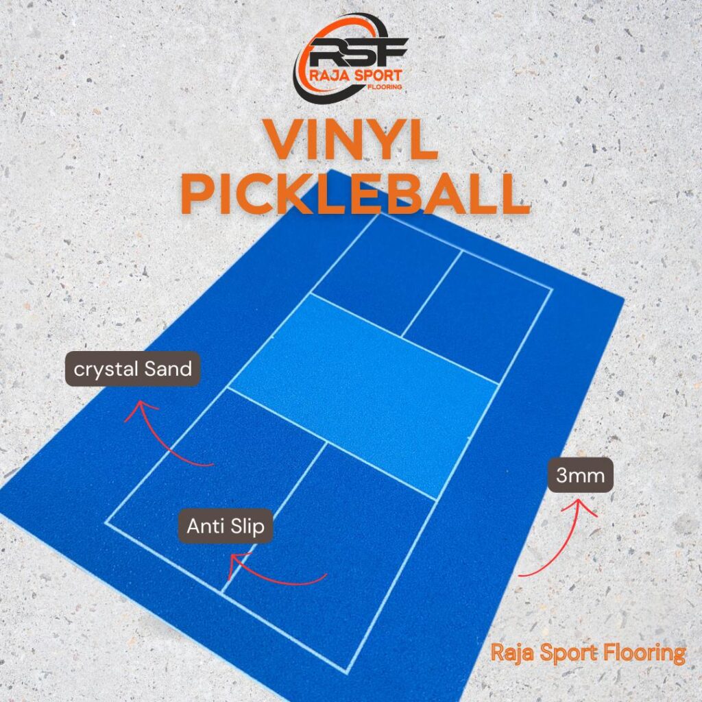 Vinyl Lantai Pickleball