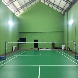 Karpet Badminton pemasangan di sukabumi