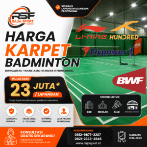 Harga Karpet Badminton