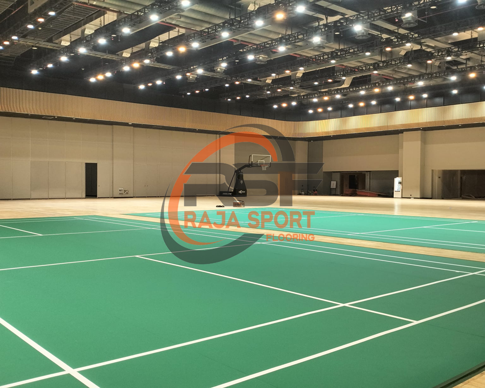 Jasa Pasang Karpet Badminton