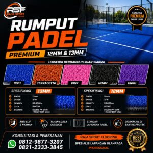 Rumput Lapangan Padel