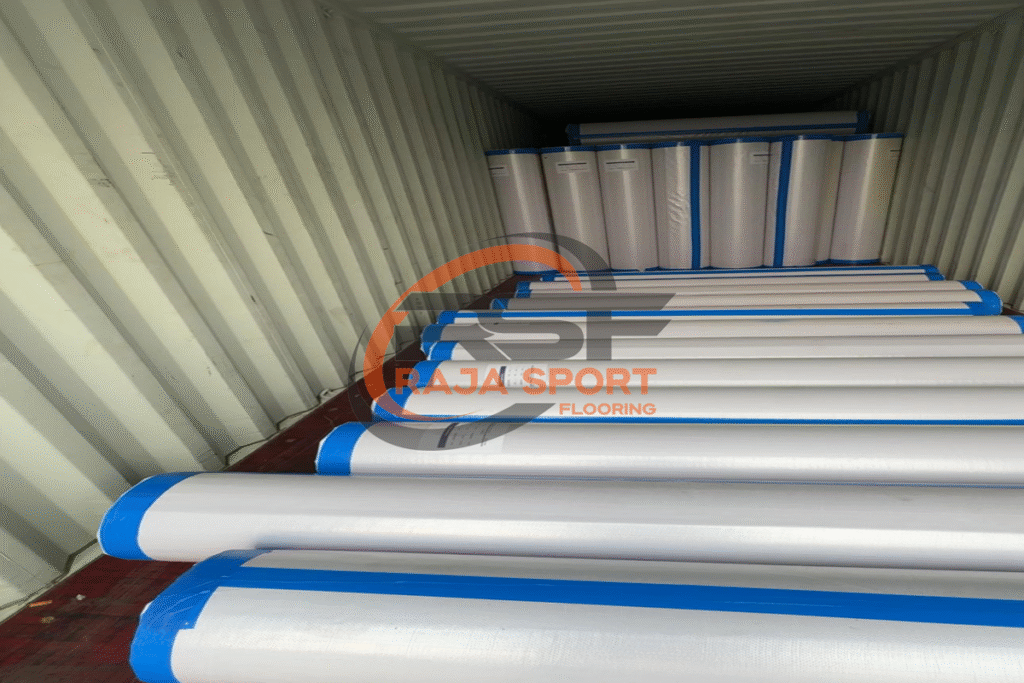 Distributor Karpet Badminton Terpercaya di Indonesia | Raja Sport Flooring