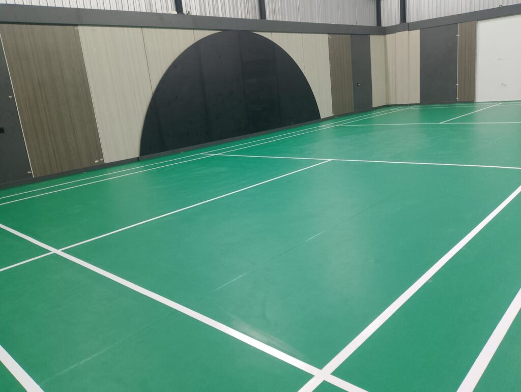 Transformasi Lapangan di PT. KMS 2 Sentul, Bogor: Ketika Karpet Badminton Menjadi Awal Semangat Baru